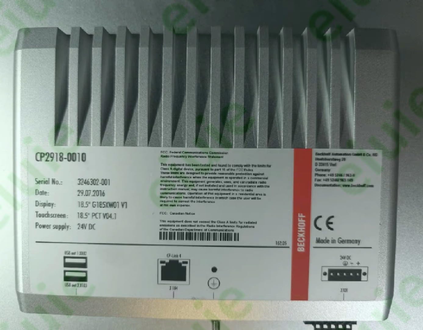 1 Pcs CP2918-0010(Used) Quality Assurance