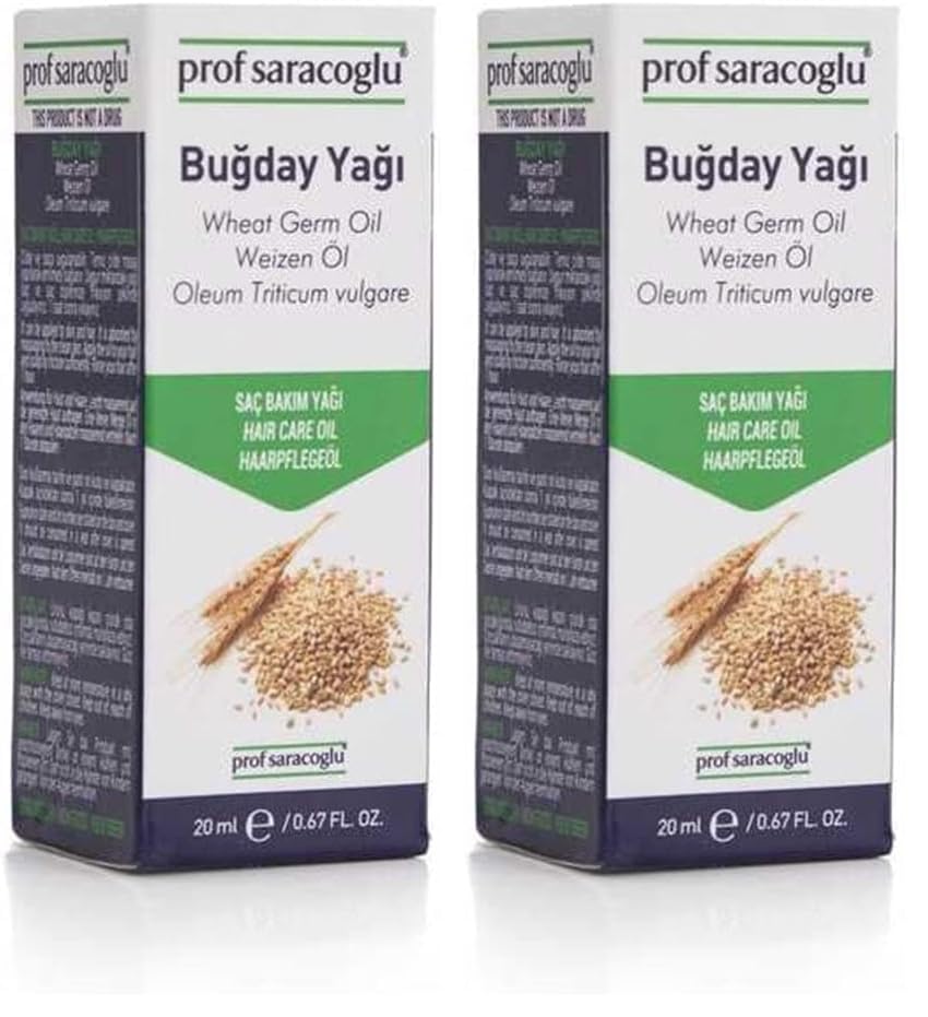 Prof Saracoglu Soğuk Pres Buğday Yağı 20ml 2li paket