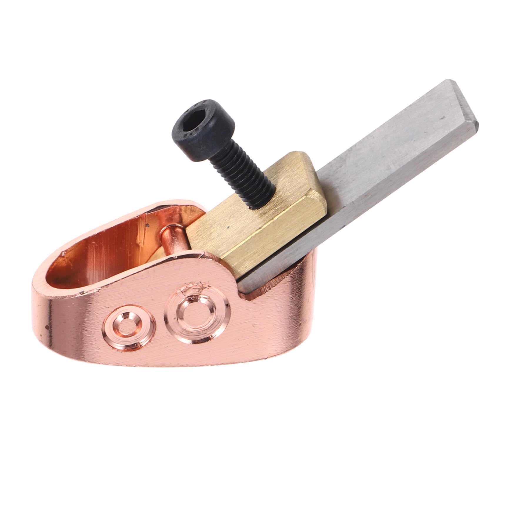 Pialla Manuale Mini per Liuteria, Utensile per Strumenti ad Arco e Viola | Ottone e Acciaio ad Alta Durezza, Colore Casuale, Accessorio per Lavorare Legno nel Banco da Lavoro