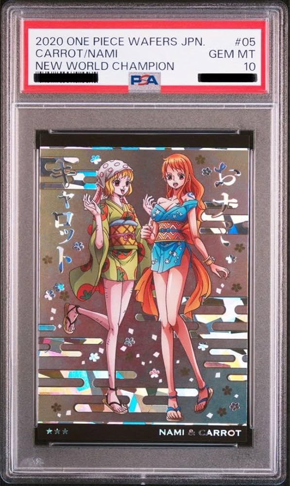 ワンピースカード　ナミ　キャロット キャロット (金文字) OP08-021 L｜ワンピースカードシングル