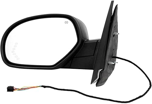 Miniatura 5 de Motorhot Espejos retrovisores laterales para conductor y pasajero compatibles con Chevy Silverado GMC Sierra 1500 2500 3500 Avalanche Suburban Tahoe