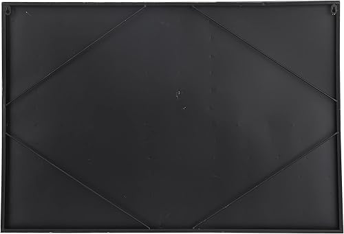 Miniatura 6 de Deco 79 Escultura de pared de metal con bandera estadounidense para el hogar, decoración de pared para interiores y exteriores, arte de pared 38 x 2