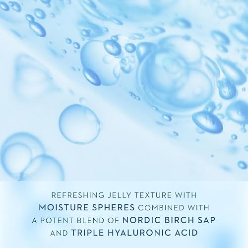 Miniatura 3 de Lumene Nordic Hydra Lähde Birch Dew Jelly - Suero hidratante facial doble con ácido hialurónico y savia de abedul nórdico, suero facial Faily para