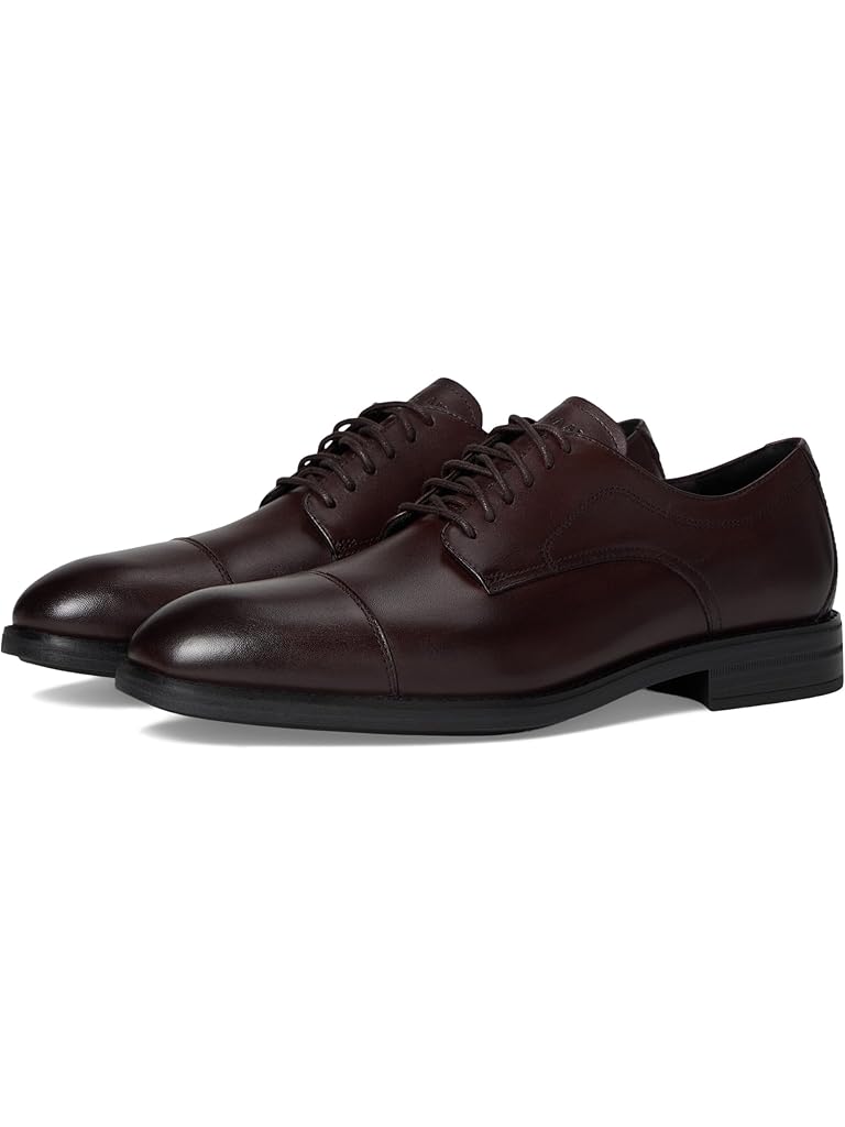Brown Cole Haan Harmon Grand Cap Toe Oxfords