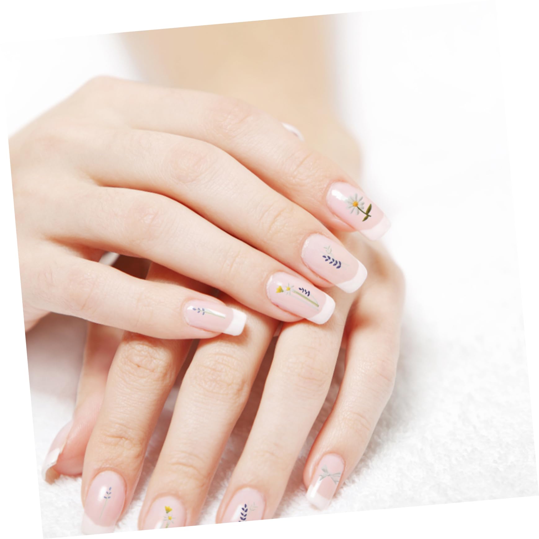 FRCOLOR 12 Fogli Nail Art Adesivi Tridimensionali 5d Decalcomanie Per Unghie Di Fiori Adesivi Per Decalcomanie Per Unghie Gel Per Modellare Le Unghie Plastica Manicure Mancare Applique