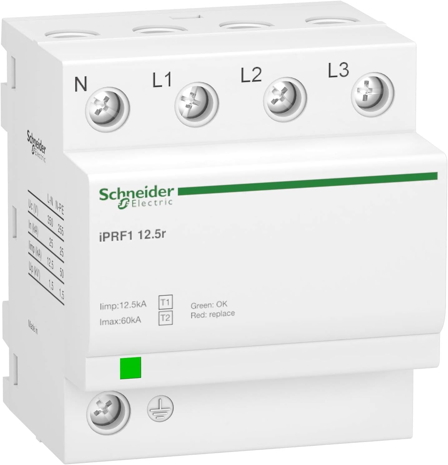 Schneider A9L16634 Surge Protection Devices, White