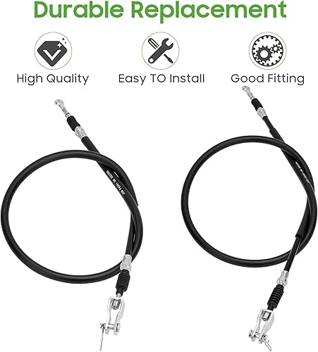 Miniatura 3 de 10L0L Juego de cables de freno para carrito de golf compatible con Yamaha G8 G14 G16 G19 G20 G22 a gas y carros de golf eléctricos (lado del