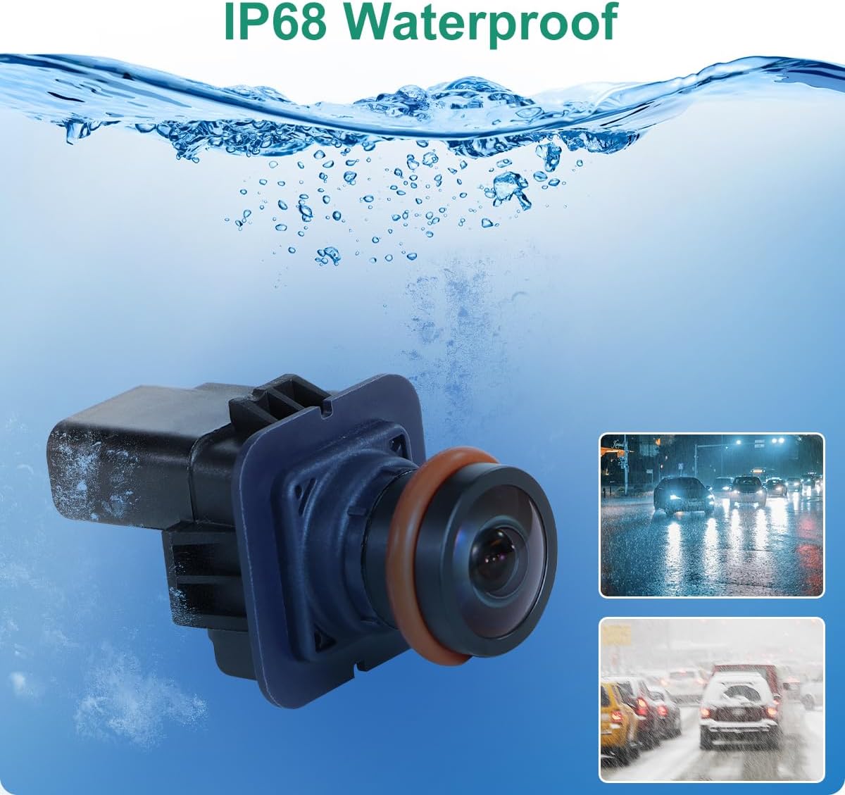 GreenYi OE Backup Camera (Part # EA5T-19G490-AA) Fit for Lincoln MKS (2013-2016) - Replaces Part # EA5Z-19G490-B DA5Z-19G490-A