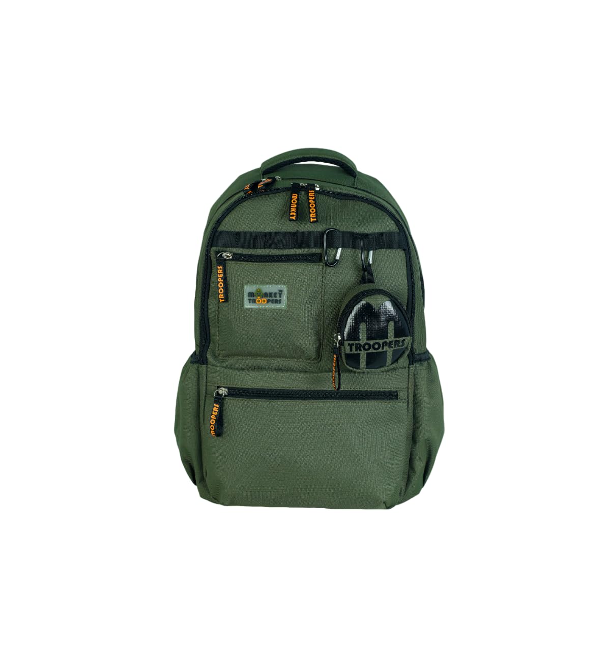 G.O.A.T. Laptop Backpack for Men Women Girls Boys, office, college, school, travel, 15.6-inch, 21 Litre, Detachable Pouch, Water Resistant (Olive)-image-42