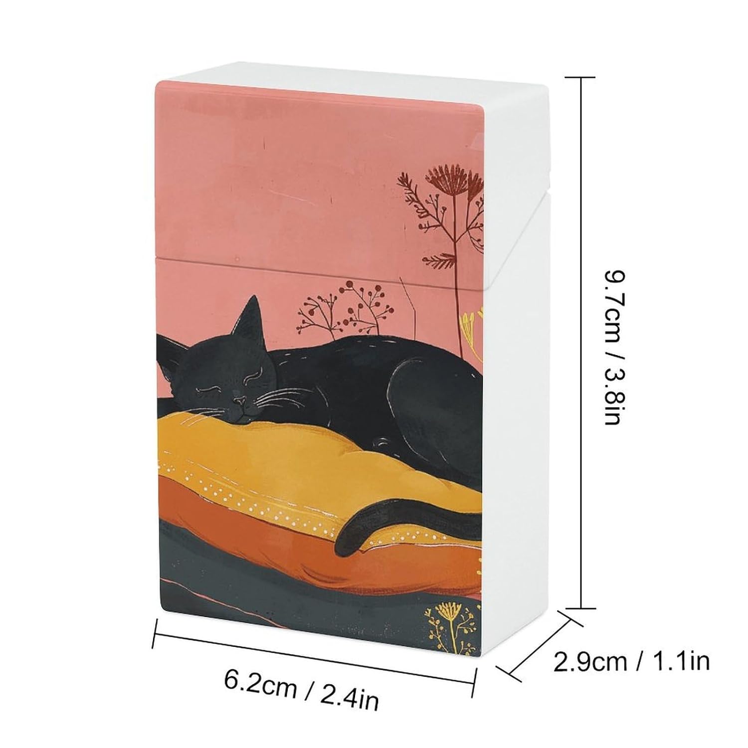 Waterproof Cigarette Case Large Capacity, Sleep on Pillow image 2