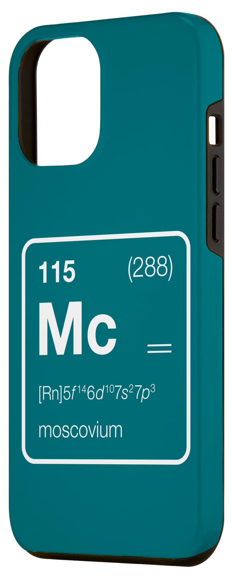 iPhone 15 Pro Max Element 115 / Moscovium Periodic Table Design Case - Image 2