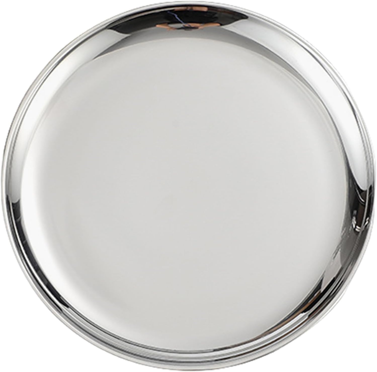 Amazon｜FryWare キッチントレイ ステンレスお盆 丸トレー 定食盆 お盆