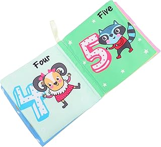 SAFIGLE Livro De Pano Livro Do Ano Do Bebê Livro De Pano Infantil Livro Macio Educacional Brinquedos Para Crianças Brinquedos De Animais Para Crianças Brinquedos Do Alfabeto