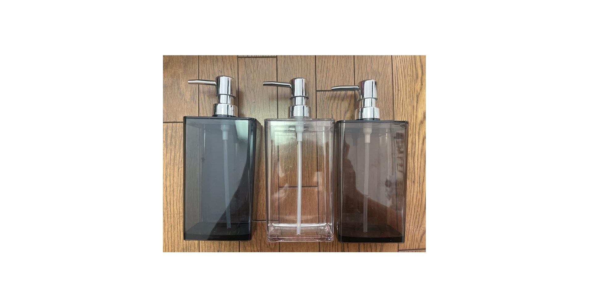 Amazon｜standard products ディスペンサー 3個セット｜ソープ
