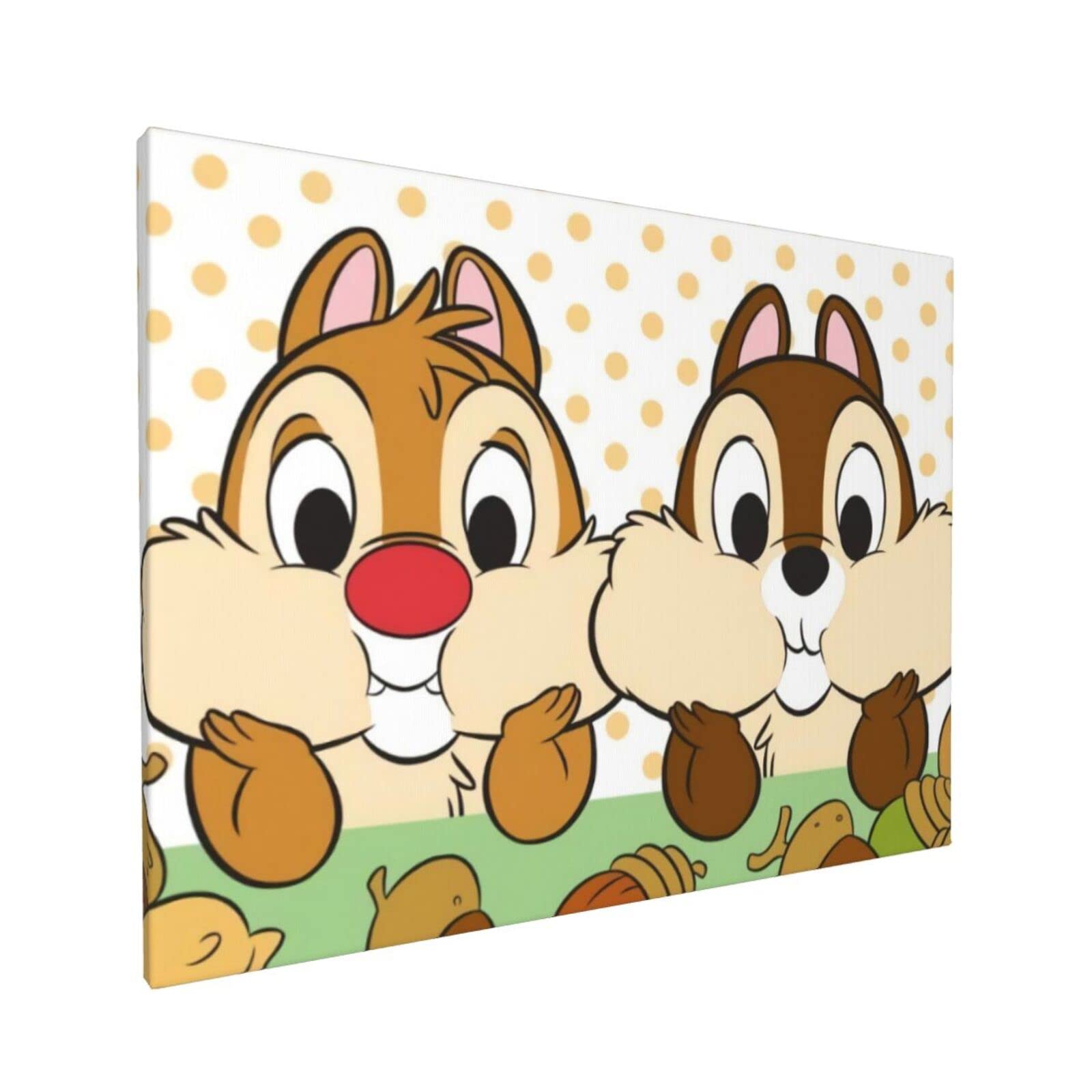 Amazon.co.jp: チップとデール アニメ アートパネル アートフレーム