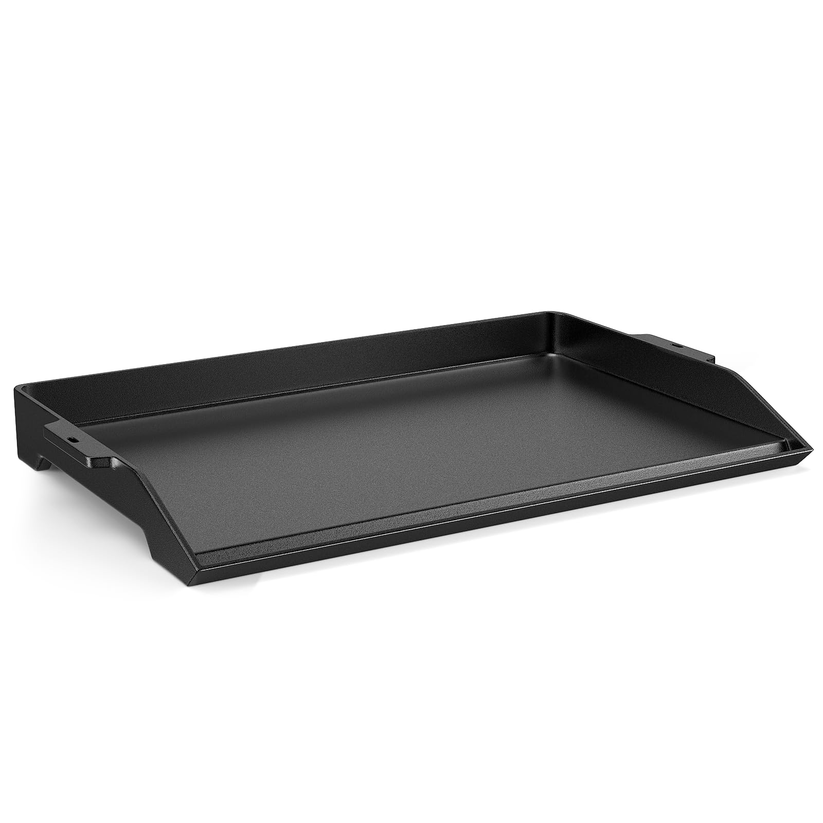 Cast Iron Griddle for Stove Top Griddle for Gas Grill Universal Flat Top for Grill Plate with Extra High Sidewalls for All Gas Grills and 4 Burner Range Oven, 23