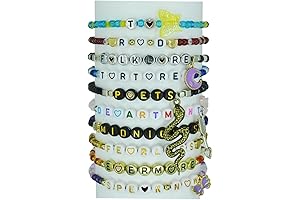 8mm Heishi Bracelet Set Stackable for Women Teen Surfer Jewelry,