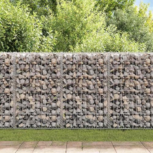 Paroi de gabion d'architecture en acier galvanisé de structure supérieure