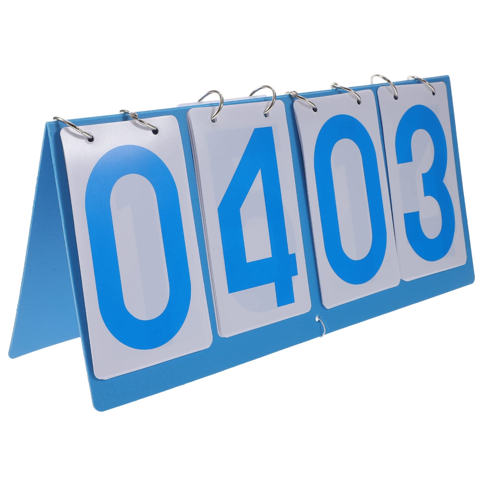 ibasenice Scoreboard Stand Portable Scoreboard for Basketball Farkle Score Pads Single Score Keeper