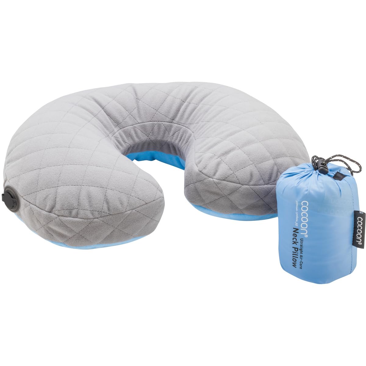 Cocoon Air Core Ultralight Kissen, Light Blue-Grey