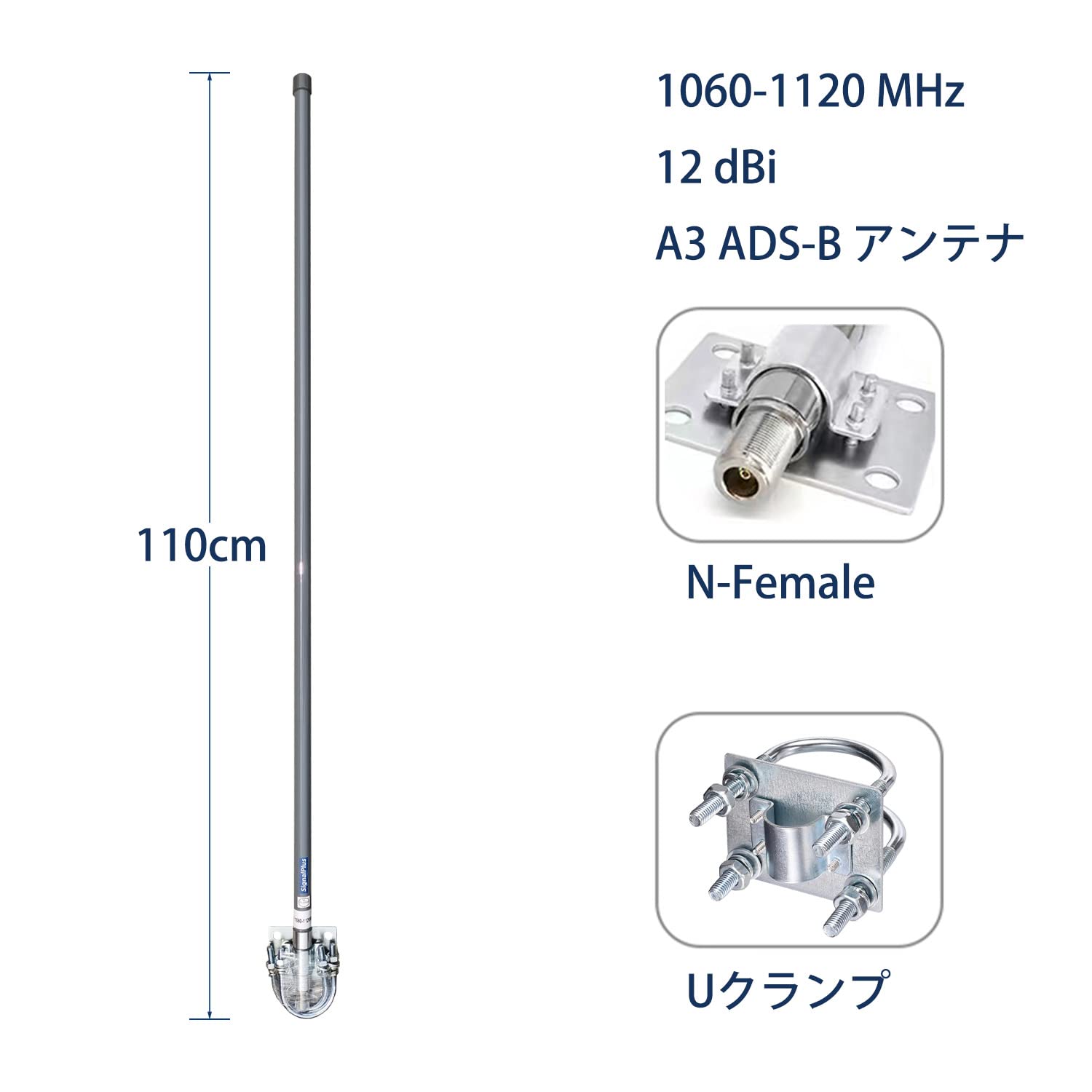 Amazon | ADSB Flightradar Tracker 専用 アンテナ flightradar24推奨