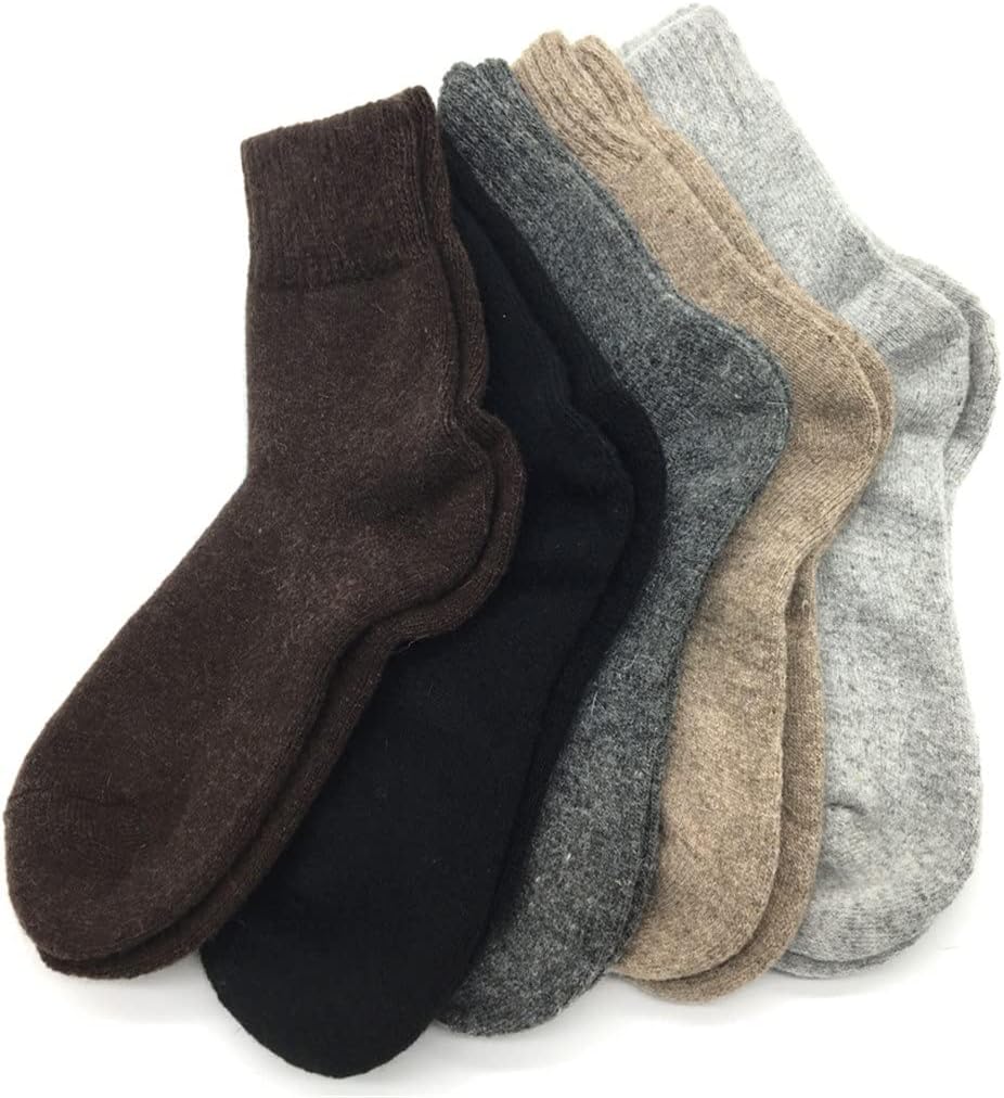 5 Pairs/Lot Thick Socks Men Winter Warm Cashmere Breathable Male Meias