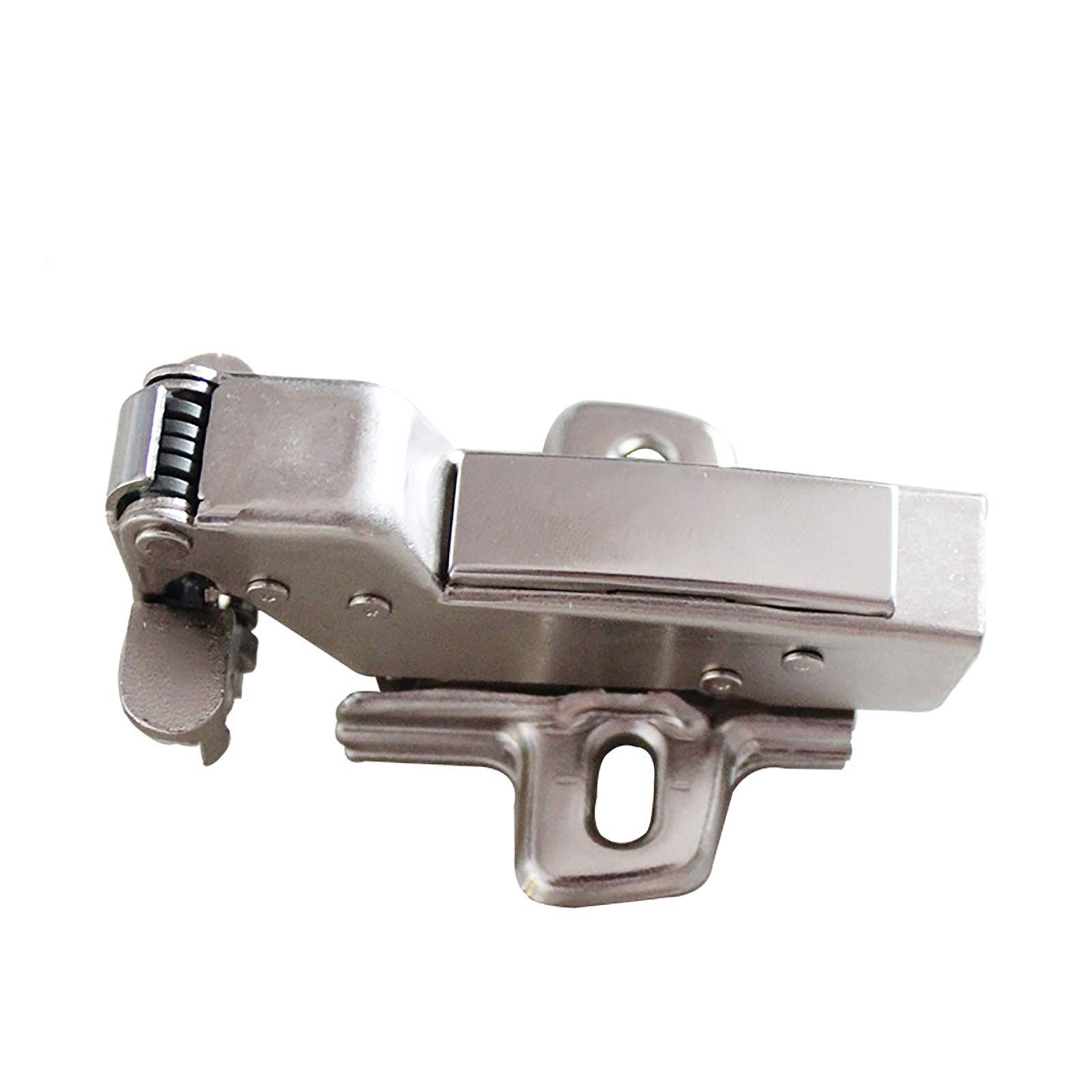 Nvsfzgiyg Silver Cabinet Door Hinge Aluminum Frame Glass Wardrobe Damping Strong And Sturdy(Inset)