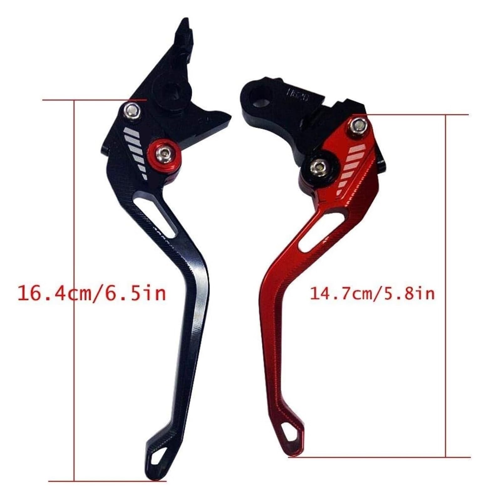 Kupplungshebel Brems Für Y&AMAHA YZF R1 2004-2007 Für YZF R6 2005-2009 Einstellbare Motorradbremskupplungshebel Aluminiumgriffhebel(3)