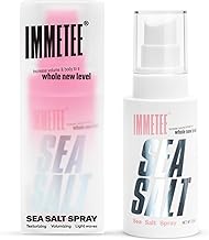 immetee Sea Salt Hair Spray, Texturing and Volumizing Spray, Texture & Hairstyling, Beach Waves with Comb 120ml