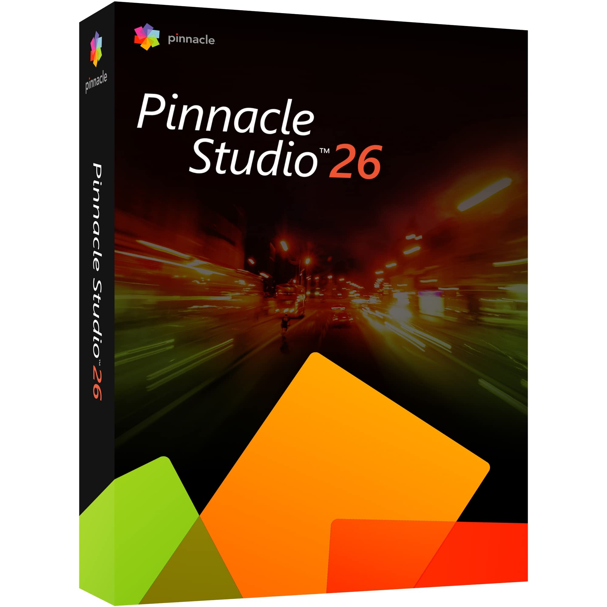 Pinnacle Studio 26 | Software de edición de vídeo y grabación de pantalla de gran valor [Tarjeta clave para PC]
