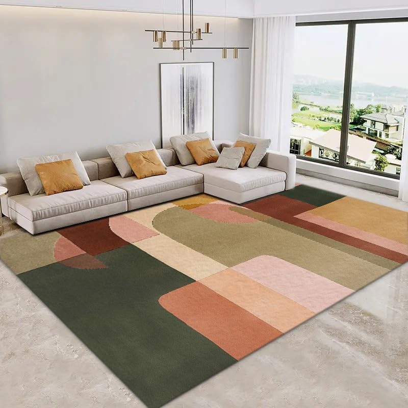 Tapis salon lettres romantiques de Paris 120x170 cm moderne doux