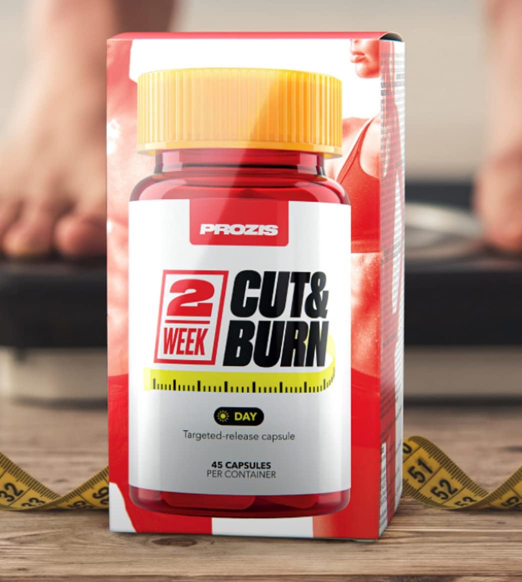 Prozis 2 Week Cut & Burn 45 Capsule day/night formula giorno e