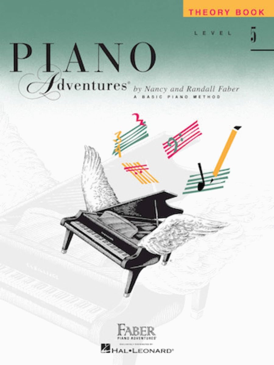 Piano Adventures Theory Book Level 5.