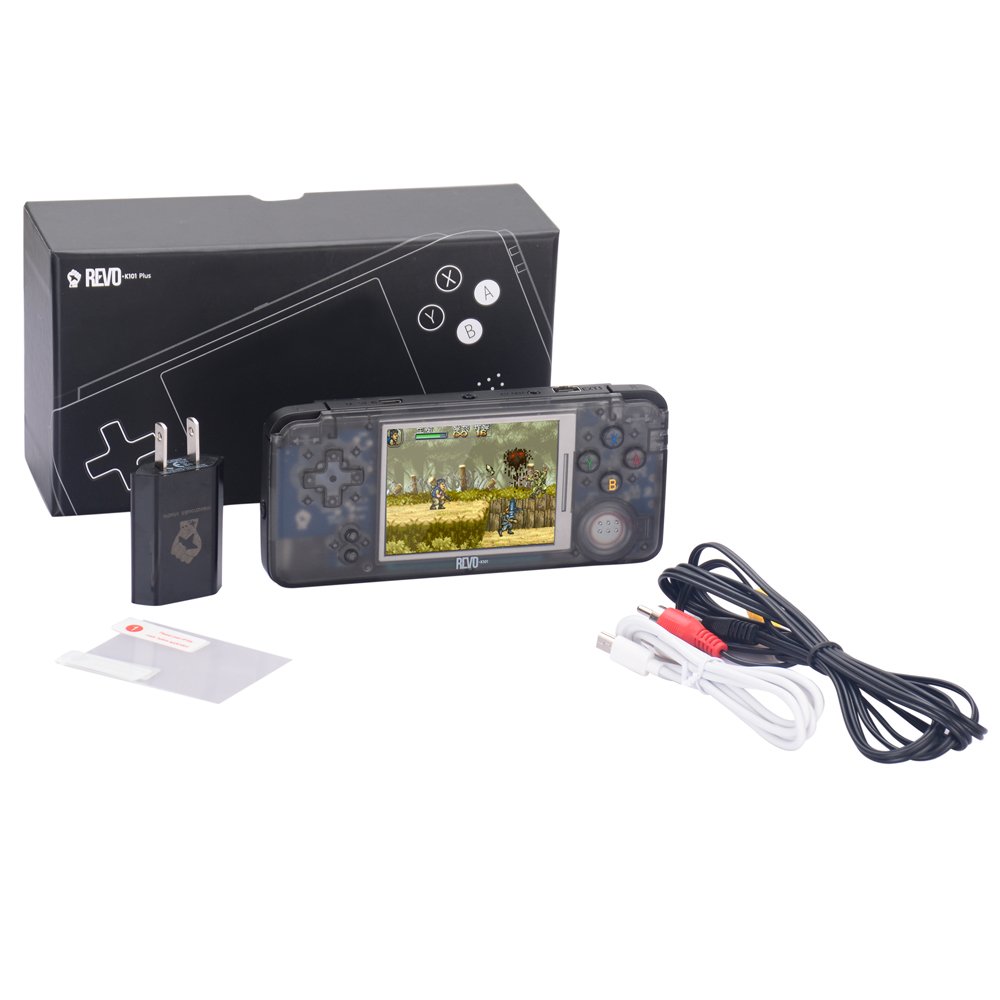 Amazon.com: Crystal Black Revo K101 Plus Emulator Game Handheld
