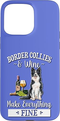 Funda para iPhone 15 Pro Max Border Collie