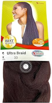 X-Pression Ultra Braiding Hair - Original Kanekalon, All Shade Available - 82'' XP-33
