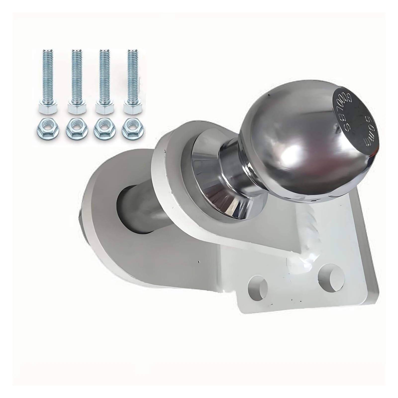 1PCS Multi-Funktion Anhänger Hitch Abschleppen Zubehör Anhänger Hitch Adapter Hitch Ball Mount RV Camper Zubehör(A)