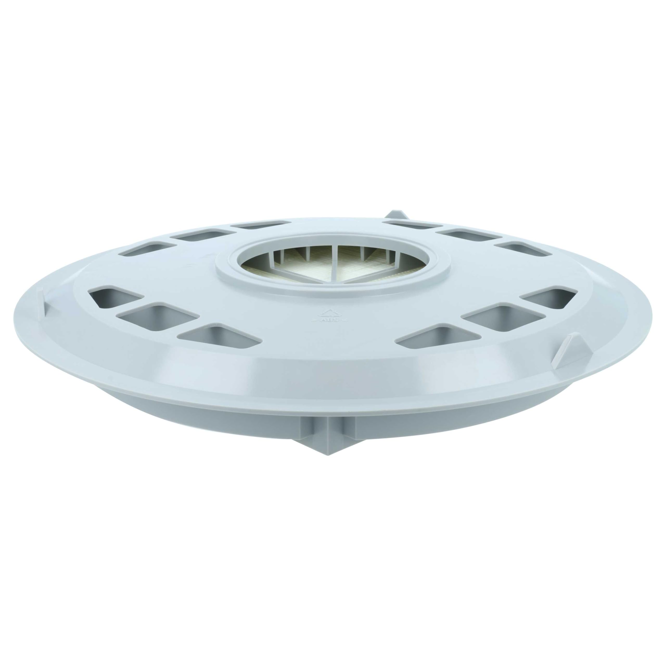 vhbw 2x Filtro compatible con Nilfisk-Alto GD 930 S 2 Cubic, GD 936, GD 930 S2 HEPA aspiradora - Filtro de aire de salida (filtro EPA), blanco/gris