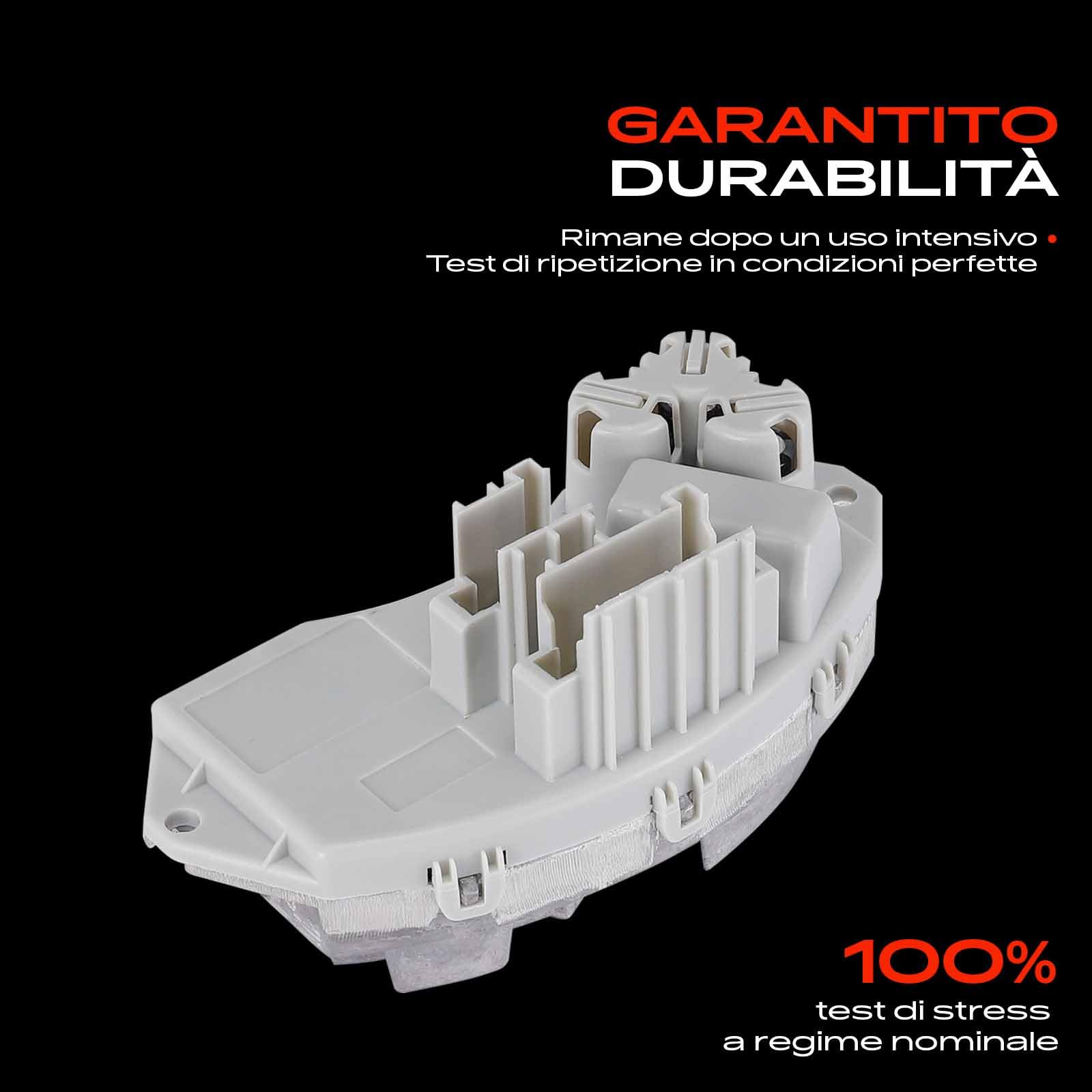 Frankberg Resistenza ventilatore ventilatore interno Compatibile con Serie 1 E81 E82 E87 E88 Serie 3 E90 E91 E92 E93 X1 E84 X3 F25 X5 E70 X6 E71 E72 Z4 E89 2003-2017