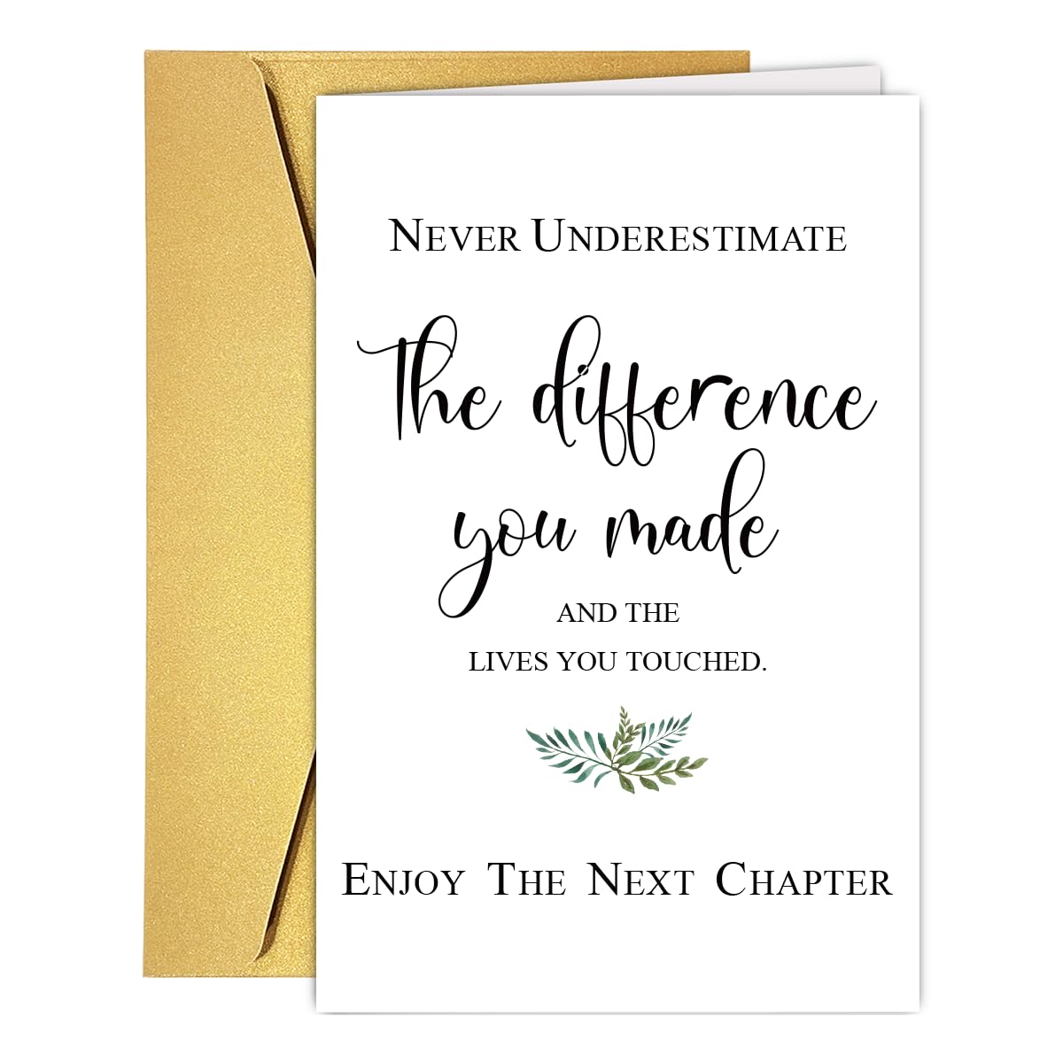 Photo 1 of **Similar item**
Qamza Goodbye Card New Job Cards For Coworkers Retirement Card Leaving Gifts For Women Men Farewell Card For Friends Going Away Cards For Boss Leaving Job Goodbye Gifts Retirement Party Decorations