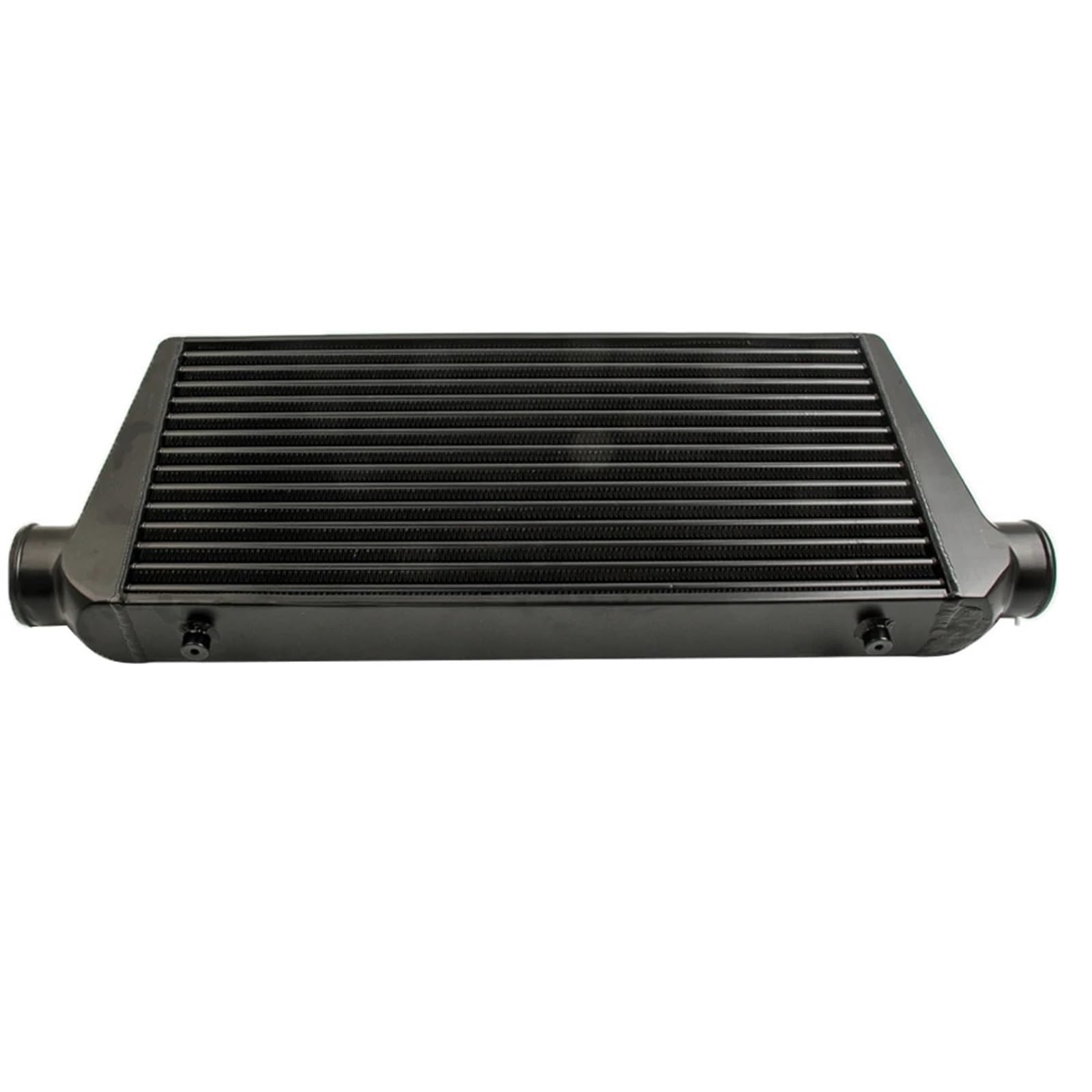 Hgddbae Black Cooled Intercooler Turbo Intercooler Front Intercooler Tube And Fin 600X300x76 3Inch In/Outlet For Universal(Black)