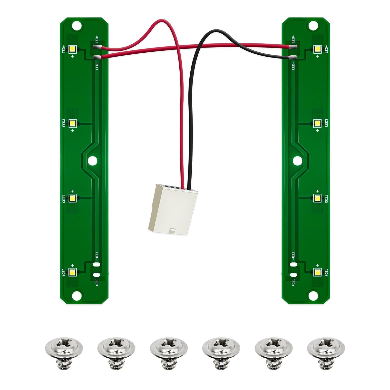 WISINY W11043011 W10866538 W11527432 W11042554 W11387579 W11333374 W11101384 Refrigerator LED Light Board Compatible for Kenmore Maytag Amana IKEA