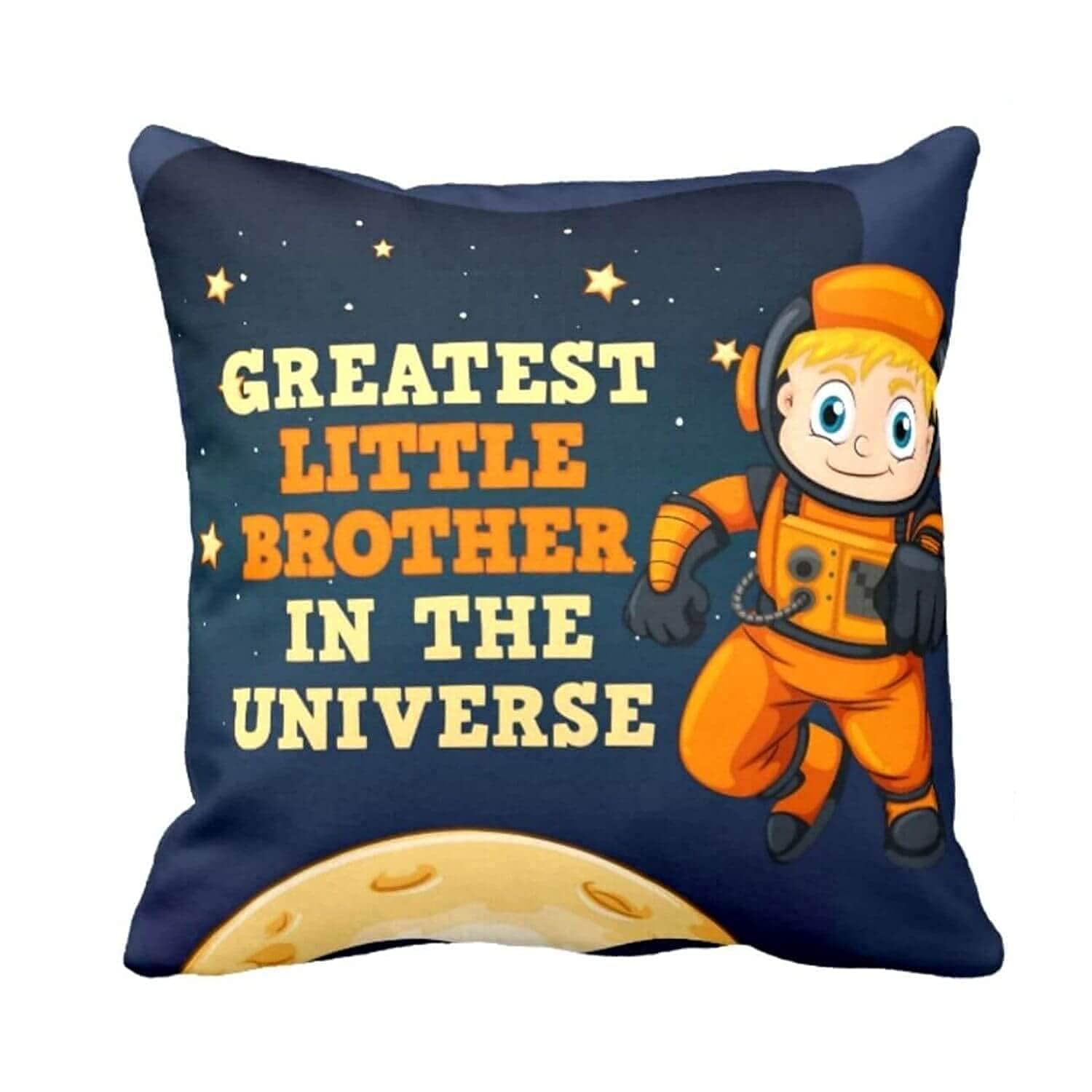 TheYayaCafe Brother Printed Velvet Cushion Cover with Filler Raksha Bandhan 12x12 Inches (30x30 cm), Rakhi Birthday Bhai Dooj Gift for Brother, Bro, Bhaiya from Sister, Didi-image-43