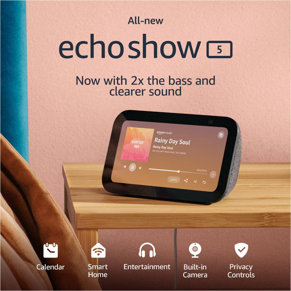 Buy Allnew Echo Show 5 (3rd Gen, 2023 release) Smart display and