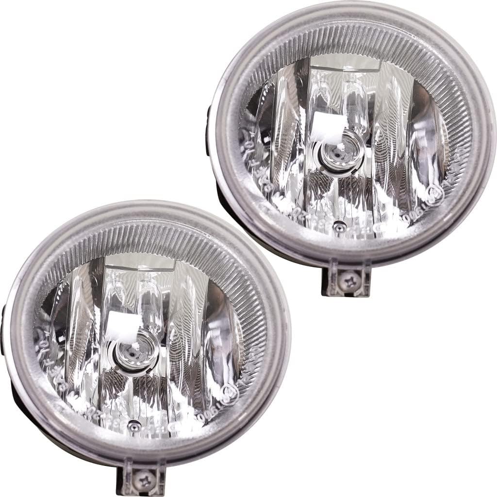 KarParts360 Para 2010 Jeep Patriot Conjunto de luz antiniebla lado del conductor y del pasajero | Reemplazo para CH2592142