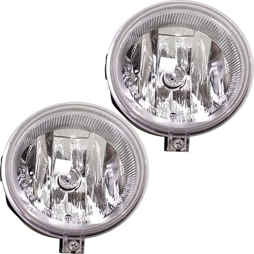 KarParts360 Para 2010 Jeep Patriot Conjunto de luz antiniebla lado del conductor y del pasajero | Reemplazo para CH2592142