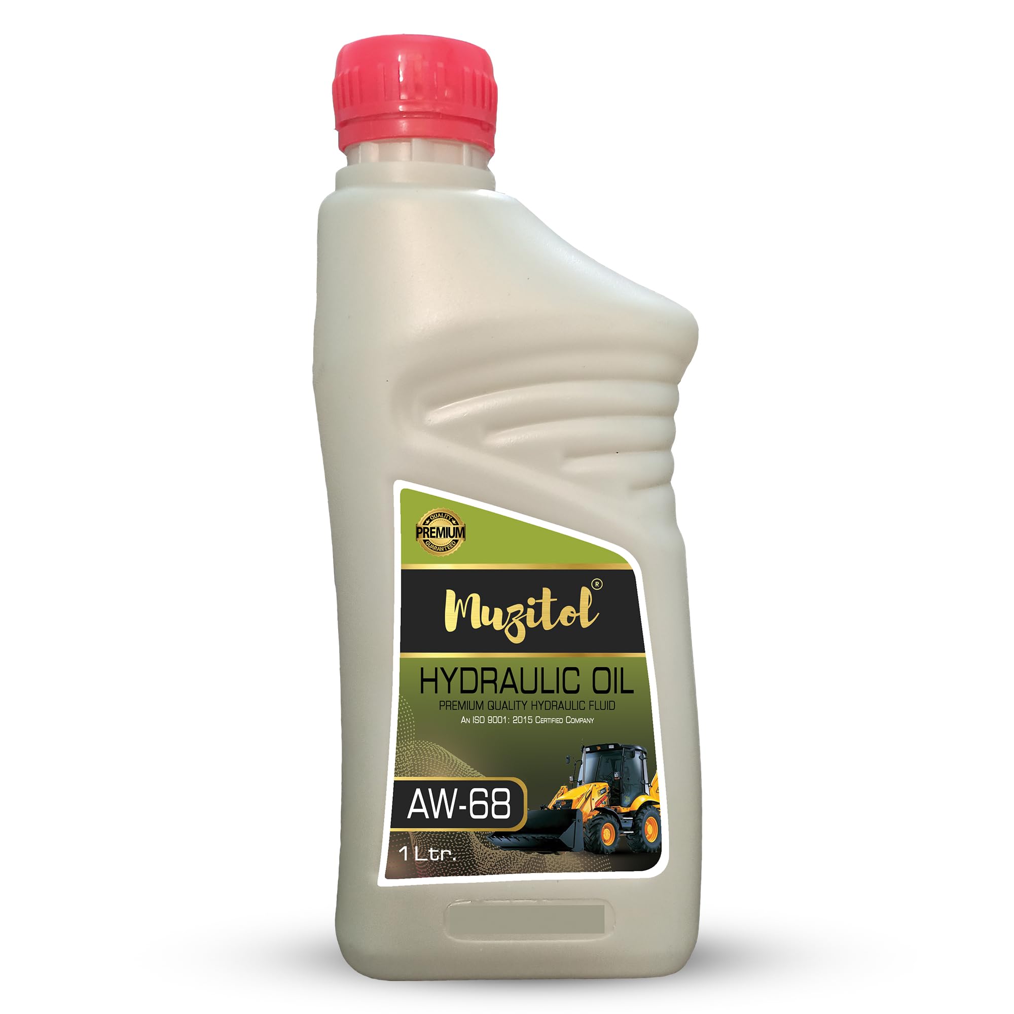 Muzitol Aw 68 Hydraulic Oil For JCB LIFTALL 1553 Machines (1 Ltr