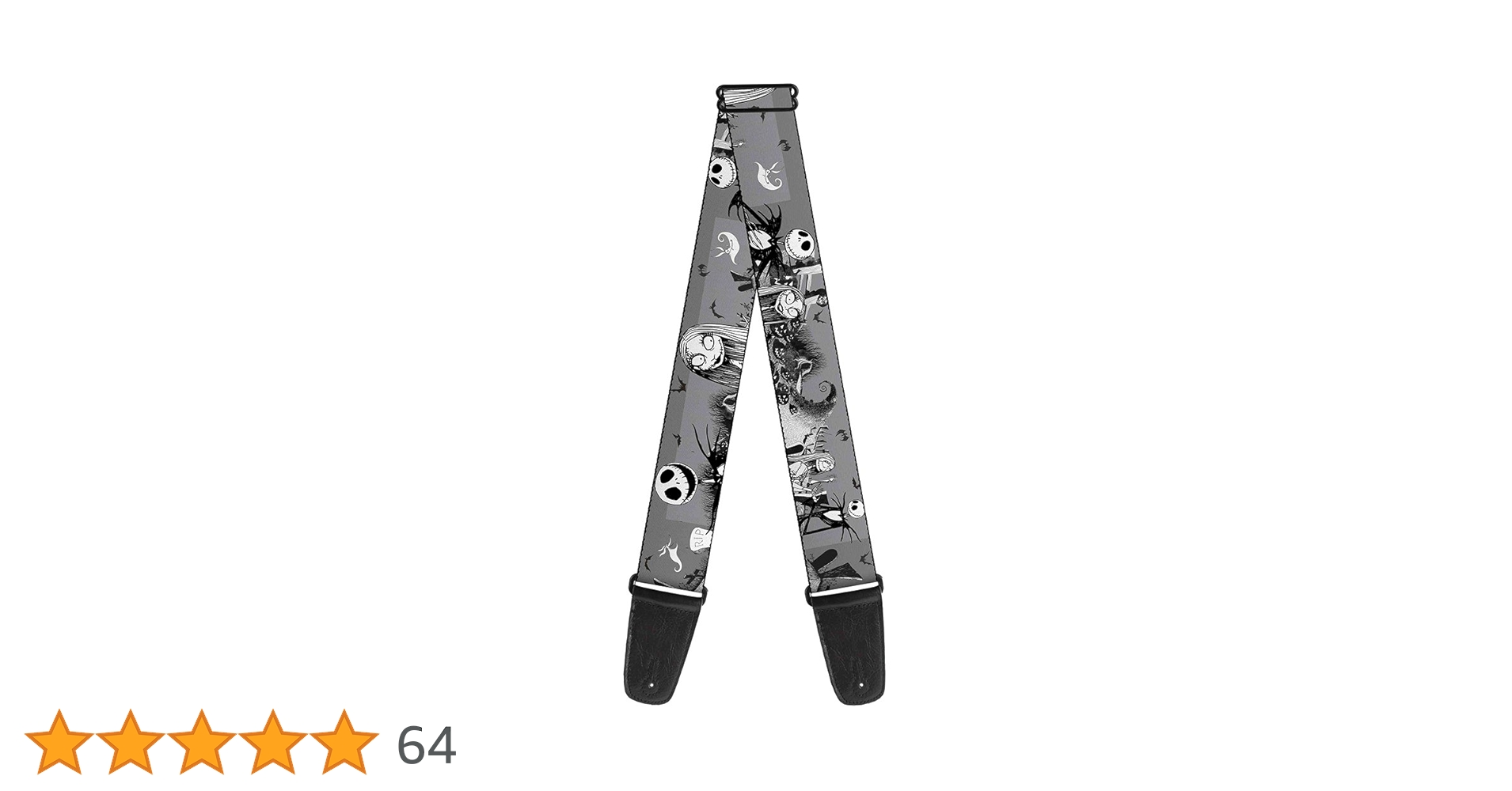 Amazon.co.jp: バックルダウン ギターストラップ ナイトメアー