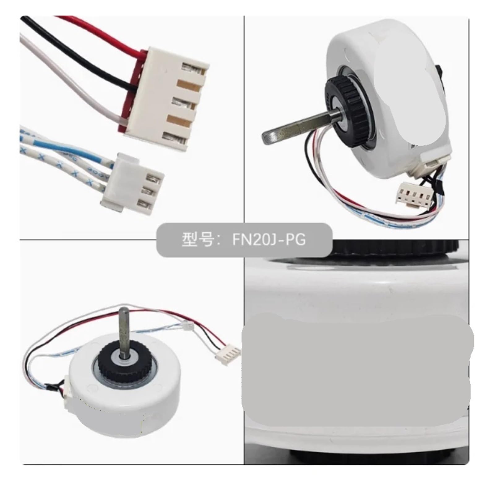 HIZON Motor de Unidad Interior de Aire Acondicionado Motor FN20J-PG Motor Laminado YYR20-4A8-PG