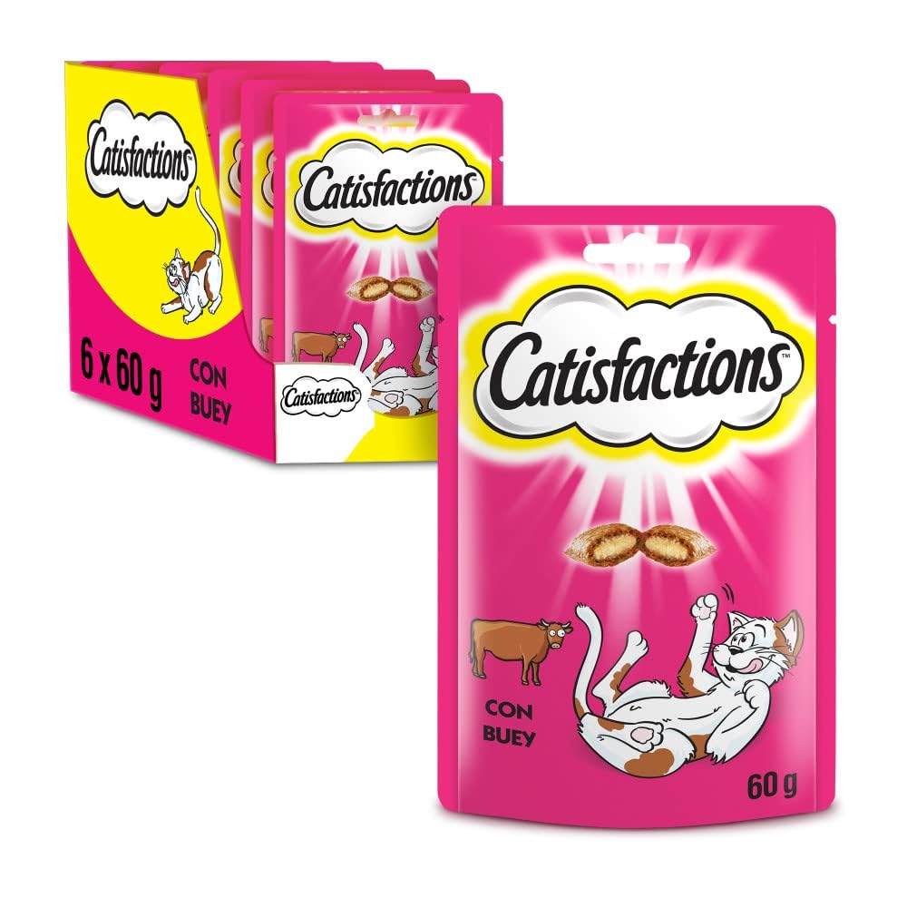 Catisfactions Snack para Gatos (Buey)